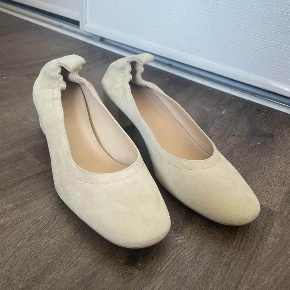 Everlane cream day heel